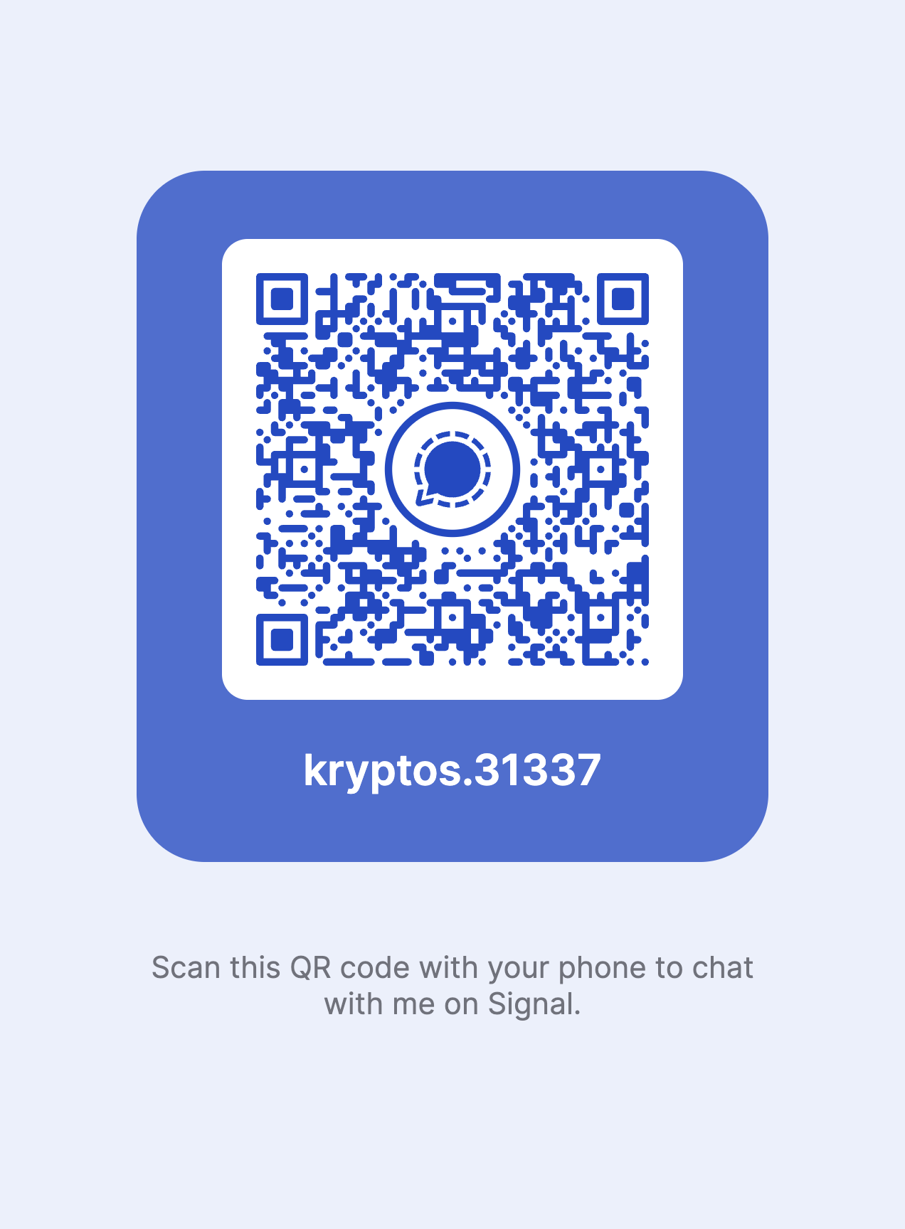 Saqrion contact QR code